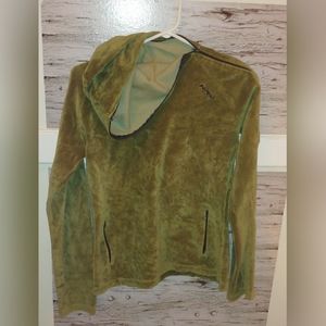 President Stone Punky Cat Velvet Zip-up Hoodie